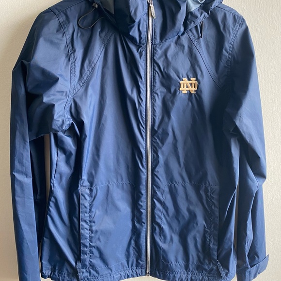 Columbia-☘️Notre Dame- Rain Jacket - Picture 1 of 3